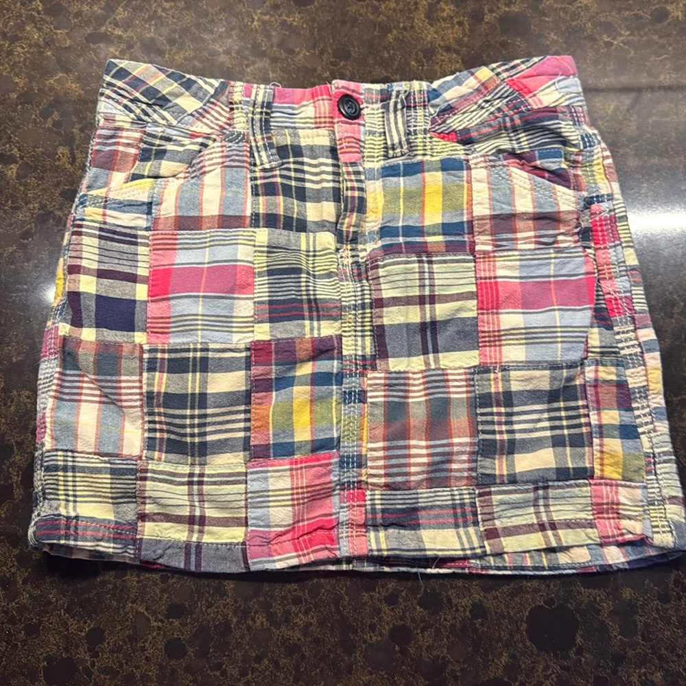 Old Navy Plaid Skort in Great Condition
